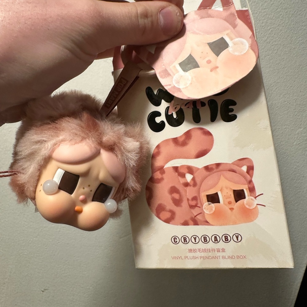 WILD CUTIE Pink cutieKeychain Accessory